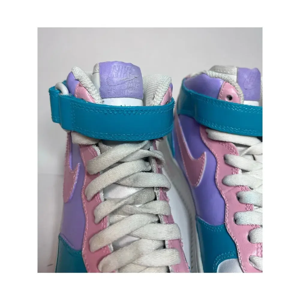 Nike Air Force Custom Painted Youth Size 5.5 Pastels DH2933-111